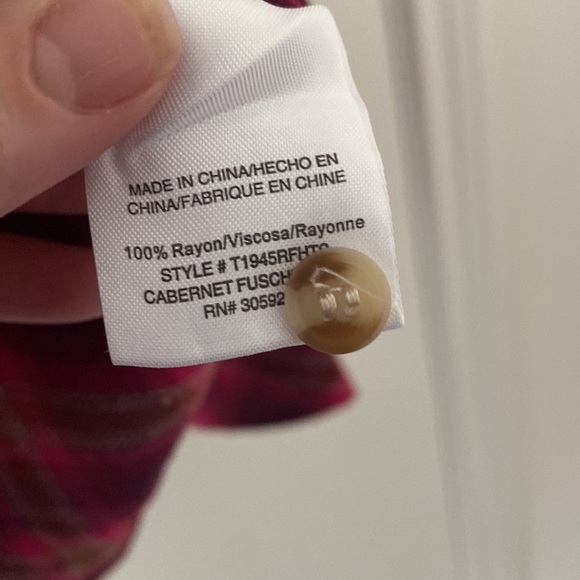 Soft Pink/Purple/Brown Flannel - Picture 3 of 5